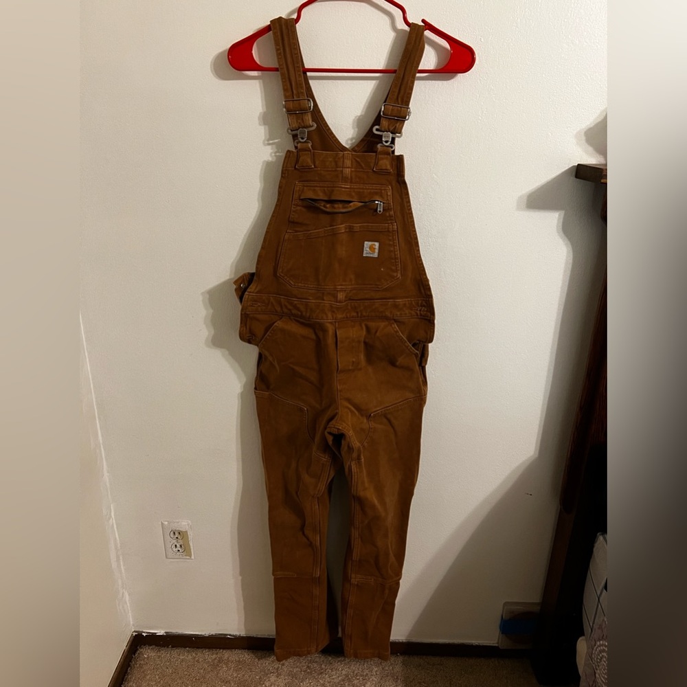 Women’s Carhartt double front overalls
